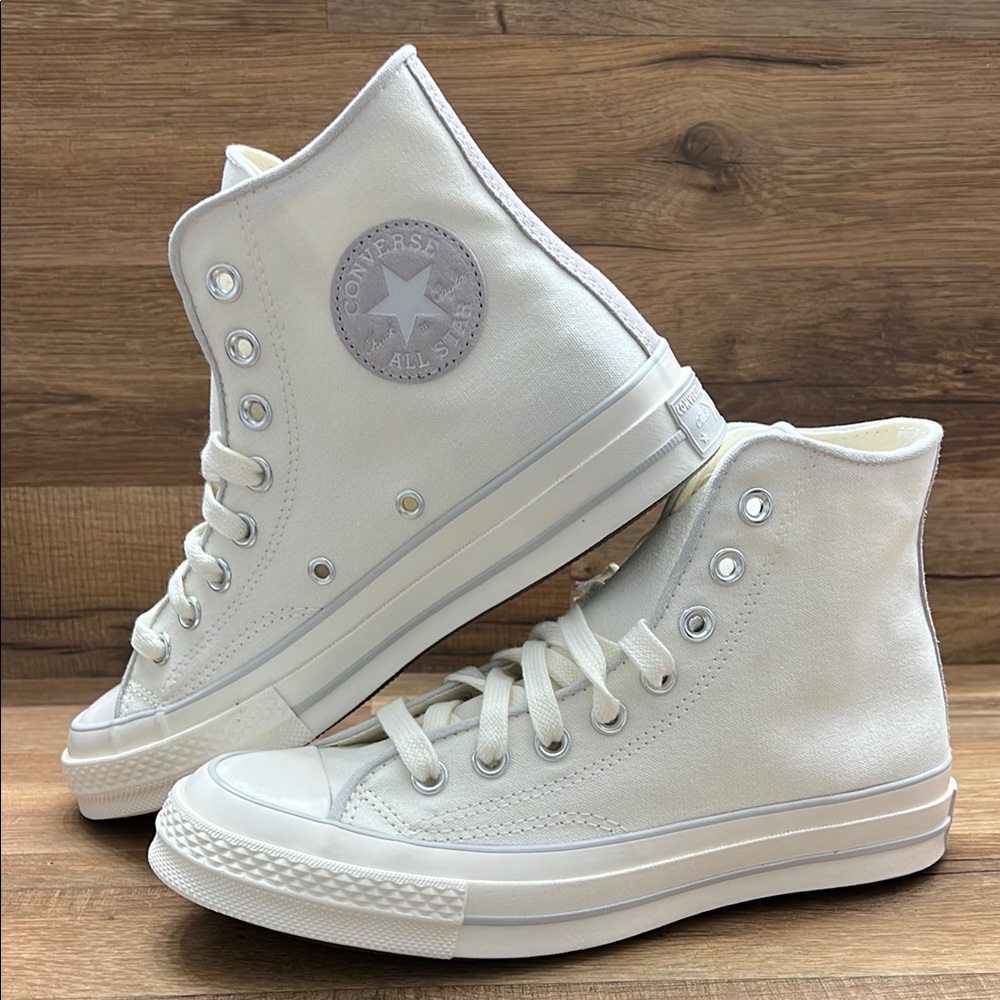 Converse Classic White Canvas High-Tops - Picture 3 of 9